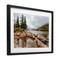 Stupell Industries Pond In The Mountains Framed Print Under Glass, design by Jon Evan